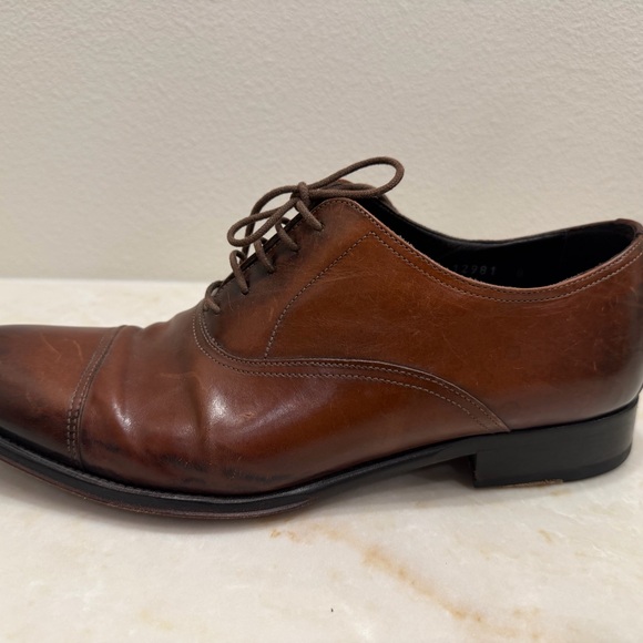 To boot New York men’s leather lace up Oxford dress shoe main image 4